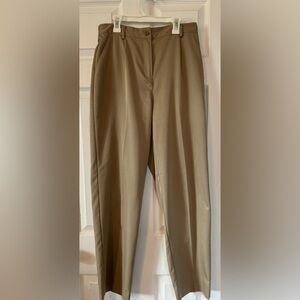 Talbots Size 10 Polyester Women’s Trousers - Beige - Like New!